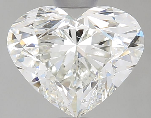 1.18 carat I-SI2 Natūralus Heart Deimantas (1)