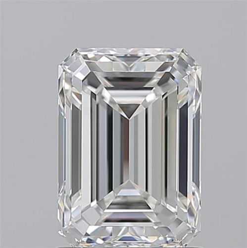 1.7 carat G-VVS2 Natūralus Emerald Deimantas (1)