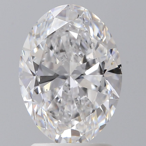 2.01 carat D-VS2 Natūralus Oval Deimantas (1)