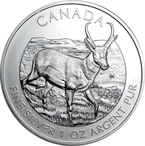 1 oz Антилопа 2013 Канада серебряная монета (1)