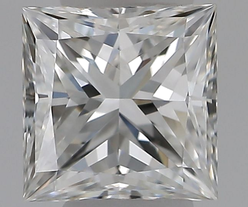 0.4 carat F-VVS1 Natūralus Princess Deimantas (1)