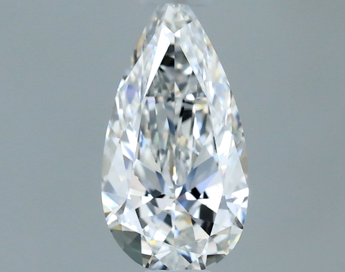 0.25 carat E-VVS2 Natūralus Pear Deimantas (1)