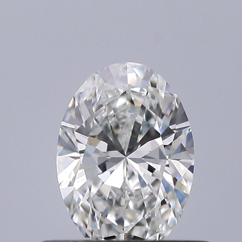 0.42 carat F-IF Natūralus Oval Deimantas (1)