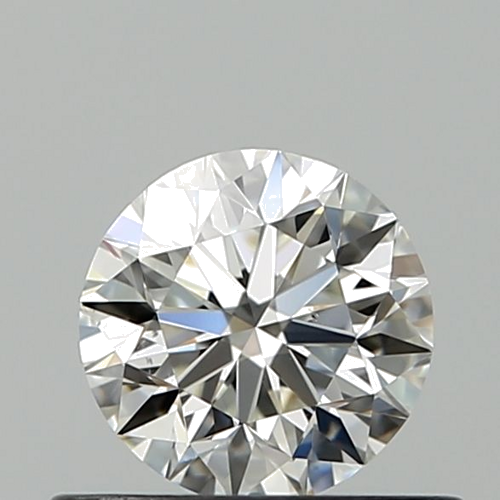 0.51 carat H-VS2 Very Good cut Natūralus Round Deimantas (1)