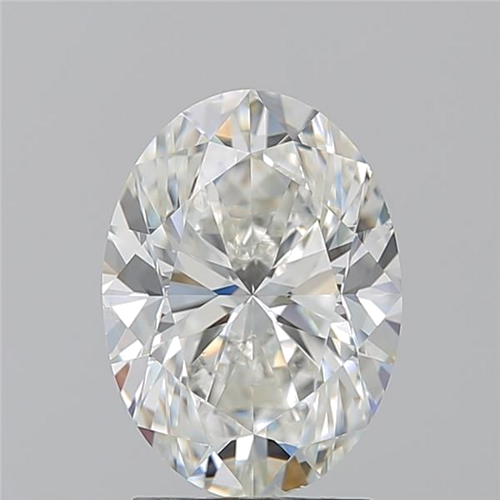 2.5 carat H-SI1 Natūralus Oval Deimantas (1)