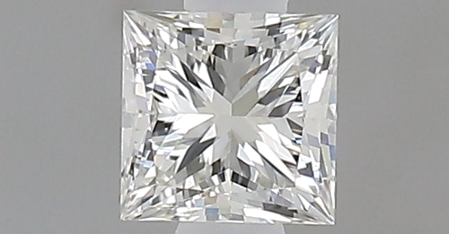 0.39 carat I-IF Natūralus Princess Deimantas (1)