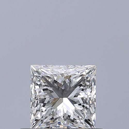 0.54 carat F-VVS1 Natūralus Princess Deimantas (1)