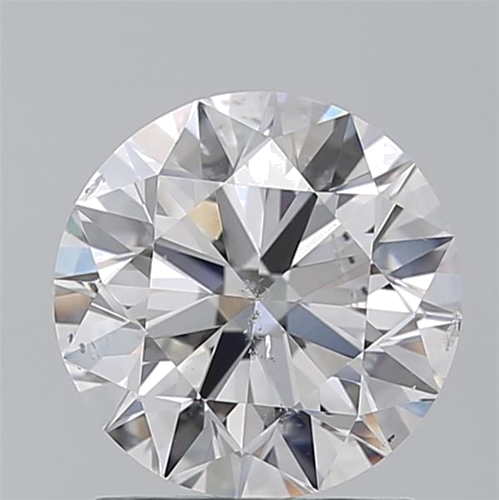 1.7 carat F-SI2 Excellent cut Natūralus Round Deimantas (1)