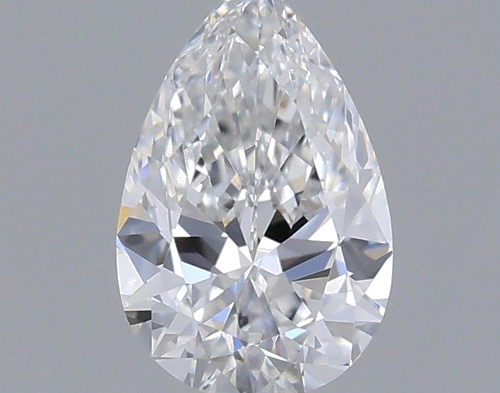 0.3 carat E-VVS2 Natūralus Pear Deimantas (1)