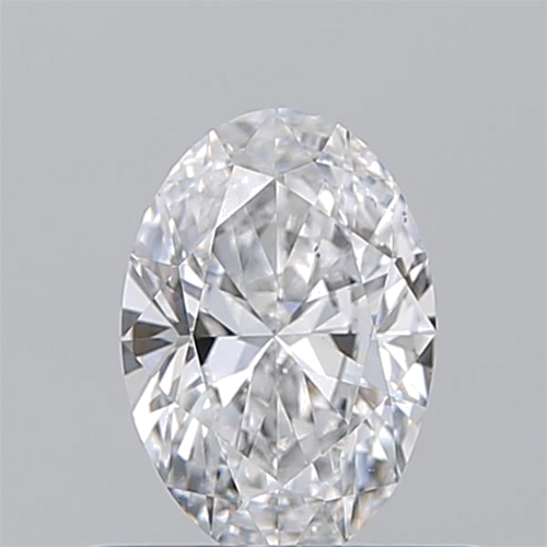 0.5 carat D-SI1 Natūralus Oval Deimantas (1)