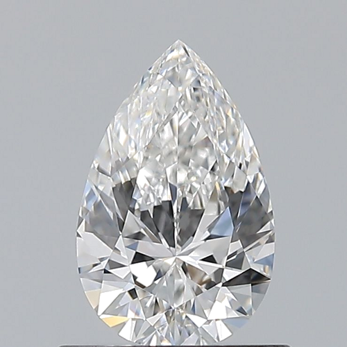 0.7 carat E-VVS1 Natūralus Pear Deimantas (1)