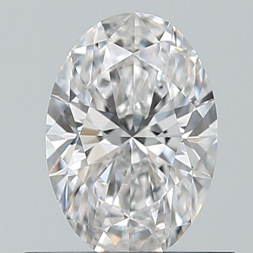 0.6 carat E-VVS2 Natūralus Oval Deimantas (1)