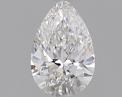 0.3 carat D-VVS1 Natūralus Pear Deimantas (1)