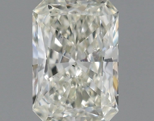 0.51 carat K-SI2 Natūralus Radiant Deimantas (1)