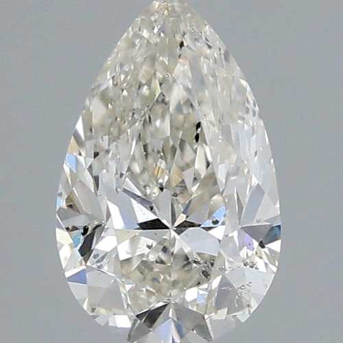 0.4 carat J-SI2 Natūralus Pear Deimantas (1)
