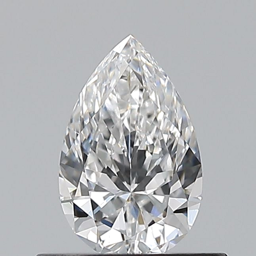 0.5 carat E-VS1 Natūralus Pear Deimantas (1)