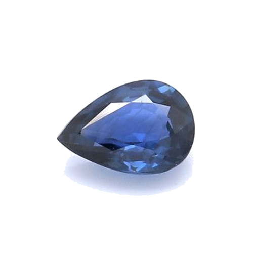 0.85 carat BLUE MODIFIEDBRILLIANTSTEP cut Pear Safyras (1)