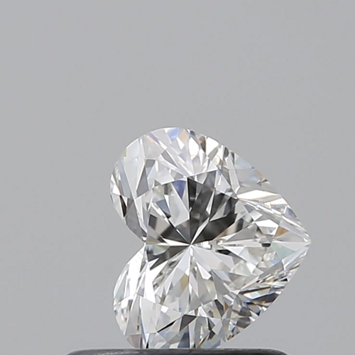 0.54 carat G-VVS2 Natūralus Heart Deimantas (1)
