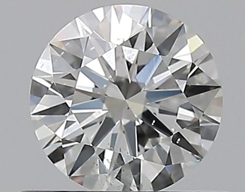 0.53 carat H-SI2 Excellent cut Natūralus Round Deimantas (1)