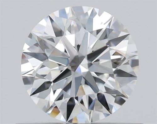 0.58 carat F-VVS2 Excellent cut Natūralus Round Deimantas (1)