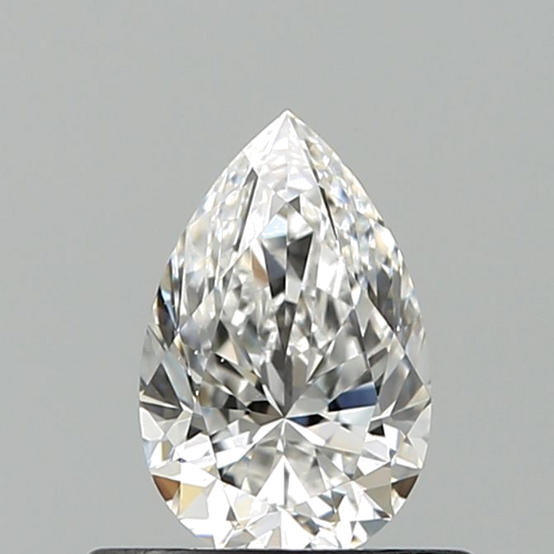0.51 carat E-VS2 Natūralus Pear Deimantas (1)