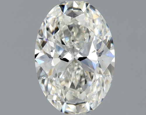 0.51 carat H-SI1 Natūralus Oval Deimantas (1)
