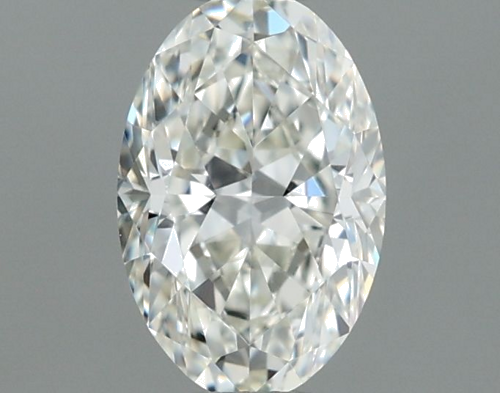 0.5 carat I-VS1 Natūralus Oval Deimantas (1)