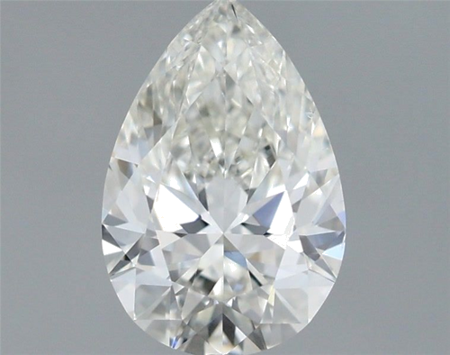 0.63 carat I-SI1 Natūralus Pear Deimantas (1)