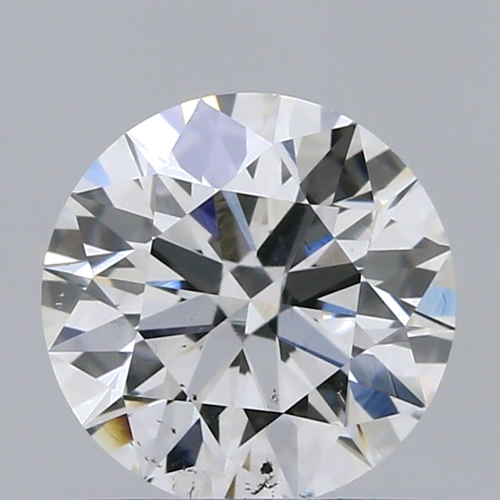 0.84 carat E-SI1 Excellent cut Natūralus Round Deimantas (1)
