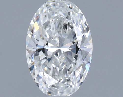 0.47 carat E-VS2 Natūralus Oval Deimantas (1)