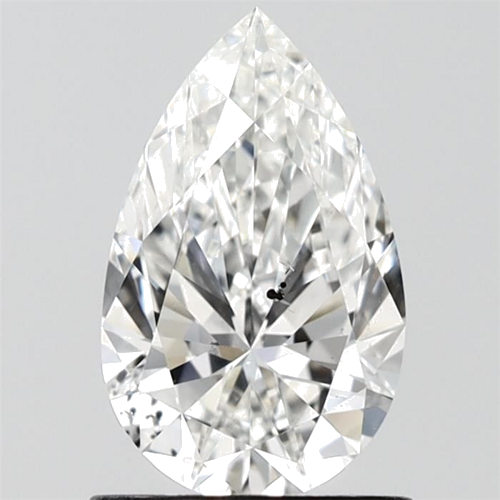 1.01 carat G-SI2 Natūralus Pear Deimantas (1)