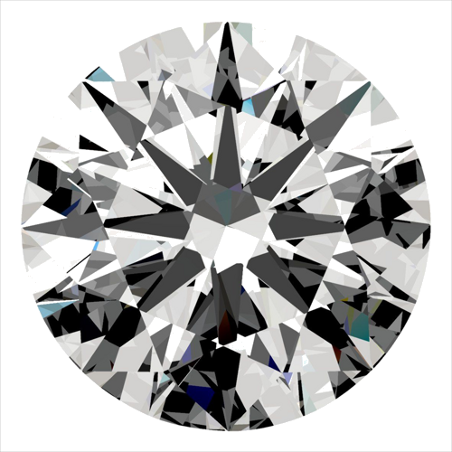 0.31 carat G-VVS2 Excellent cut Natūralus Round Deimantas (1)