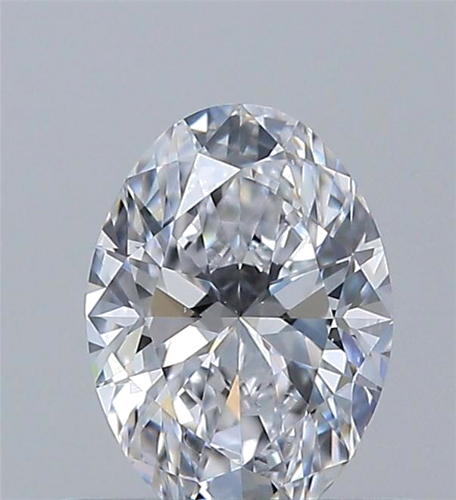 0.5 carat D-VS2 Natūralus Oval Deimantas (1)