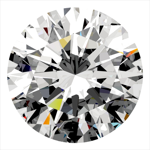 0.3 carat G-VS2 Excellent cut Natūralus Round Deimantas (1)