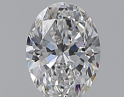0.42 carat E-VVS2 Natūralus Oval Deimantas (1)