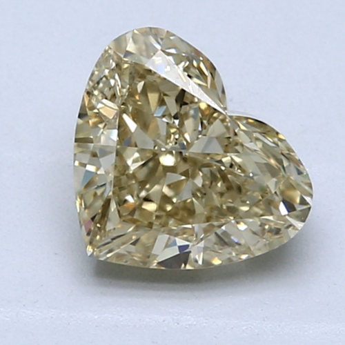 2.02 carat Fancy Brownish Yellow-VS2 Natūralus Heart Deimantas (1)