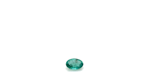 0.4 carat GREEN Oval Smaragdas (1)