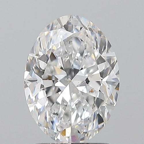 1.72 carat D-SI2 Natūralus Oval Deimantas (1)