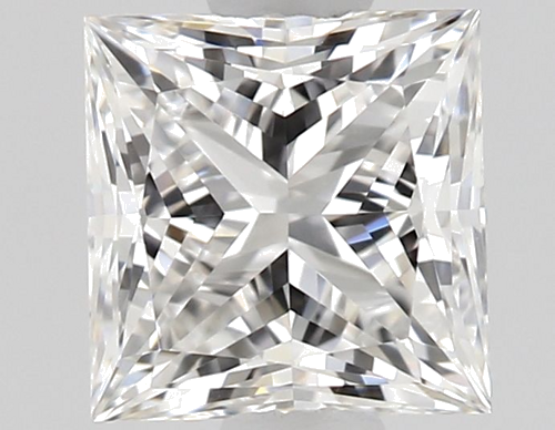 0.55 carat F-VS1 Natūralus Princess Deimantas (1)