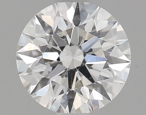 0.62 carat G-SI2 Excellent cut Natūralus Round Deimantas (1)
