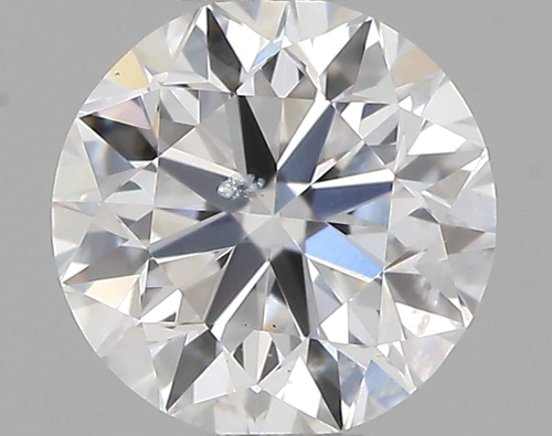 0.51 carat D-SI2 Very Good cut Natūralus Round Deimantas (1)