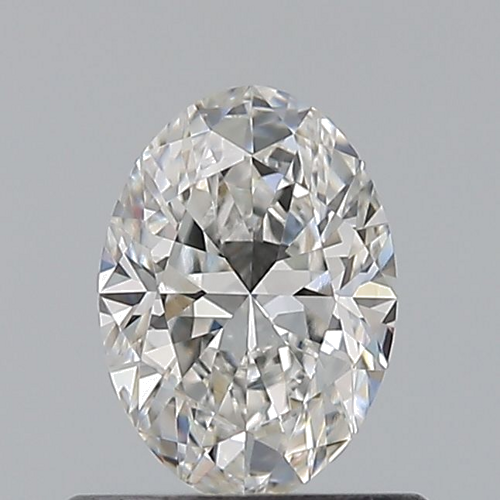 0.5 carat G-VVS1 Natūralus Oval Deimantas (1)