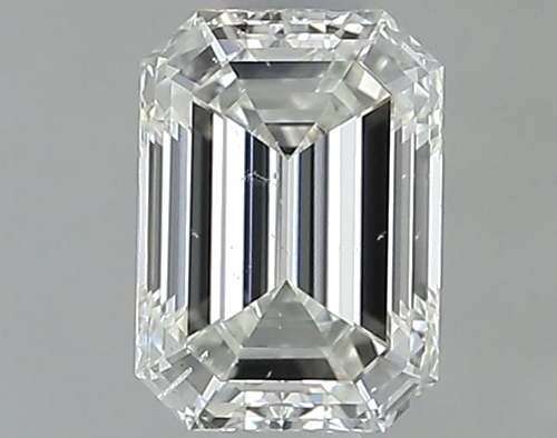 0.42 carat H-SI1 Natūralus Emerald Deimantas (1)