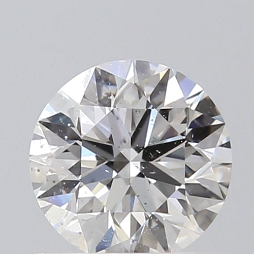 0.59 carat G-SI1 Excellent cut Natūralus Round Deimantas (1)