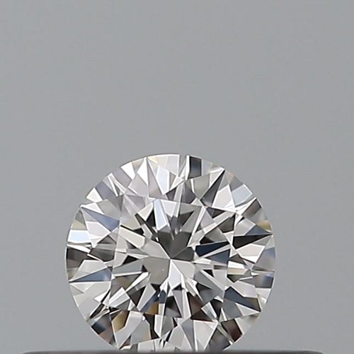 0.19 carat G-VVS1 Excellent cut Natūralus Round Deimantas (1)