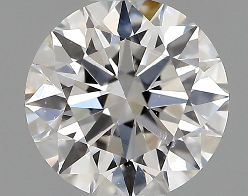 0.37 carat F-SI1 Excellent cut Natūralus Round Deimantas (1)