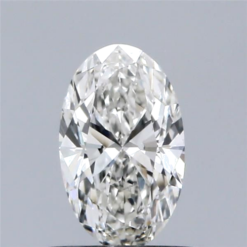 0.57 carat I-VVS1 Natūralus Oval Deimantas (1)