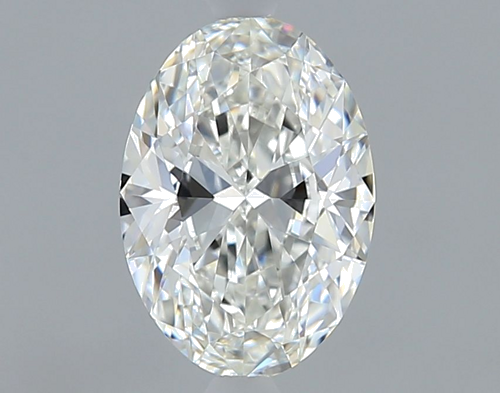 0.6 carat H-VVS1 Natūralus Oval Deimantas (1)