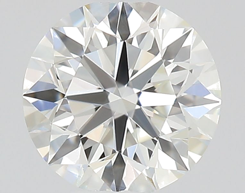 0.37 carat I-VVS2 Excellent cut Natūralus Round Deimantas (1)