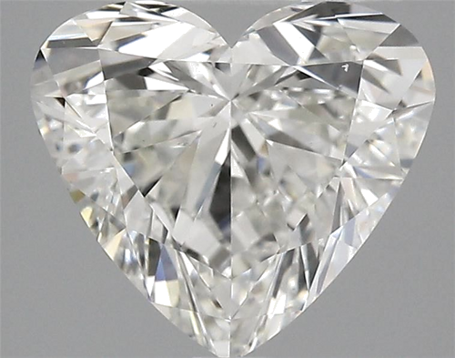 2.0 carat I-VS2 Natūralus Heart Deimantas (1)